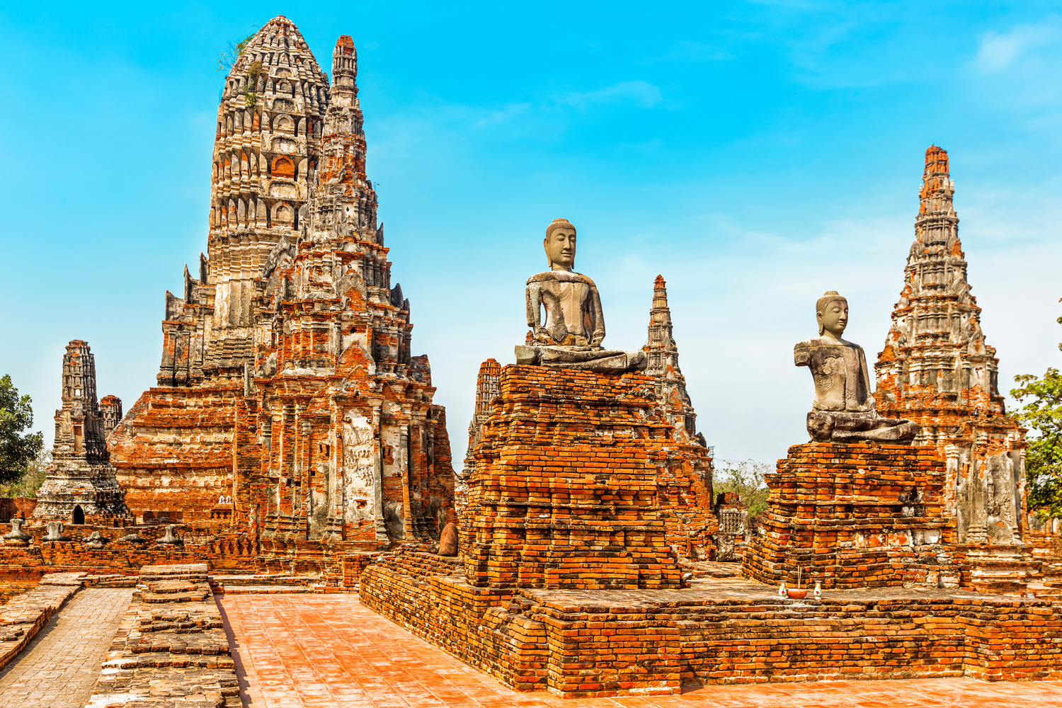 Ayutthaya Historical Park, Ayutthaya, Thailand.