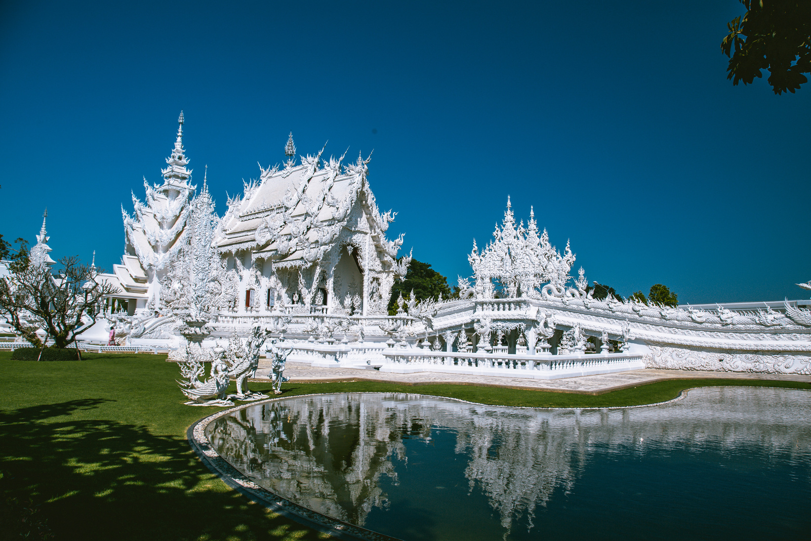  White Temple in Chiang Rai, Chiang Mai Province, Thailand