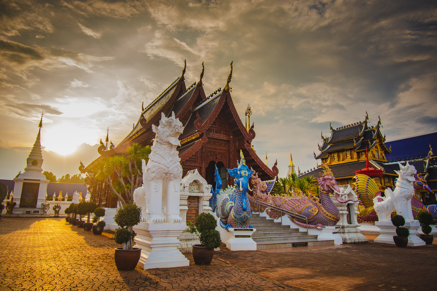 Densalee Sri Muang Temple or Ban Den Temple, Chiang Mai Chiang Mai