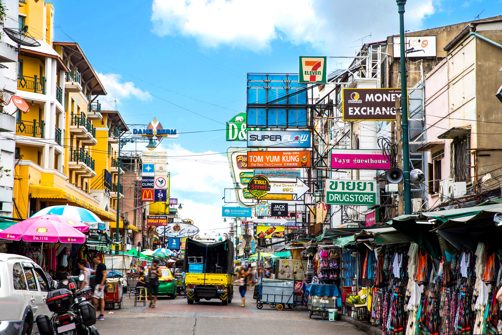 Khao San Road in Bangkok - Thailand